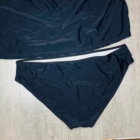 Unbranded 4XL tankini bikini bottoms blue black - Picture 6 of 9